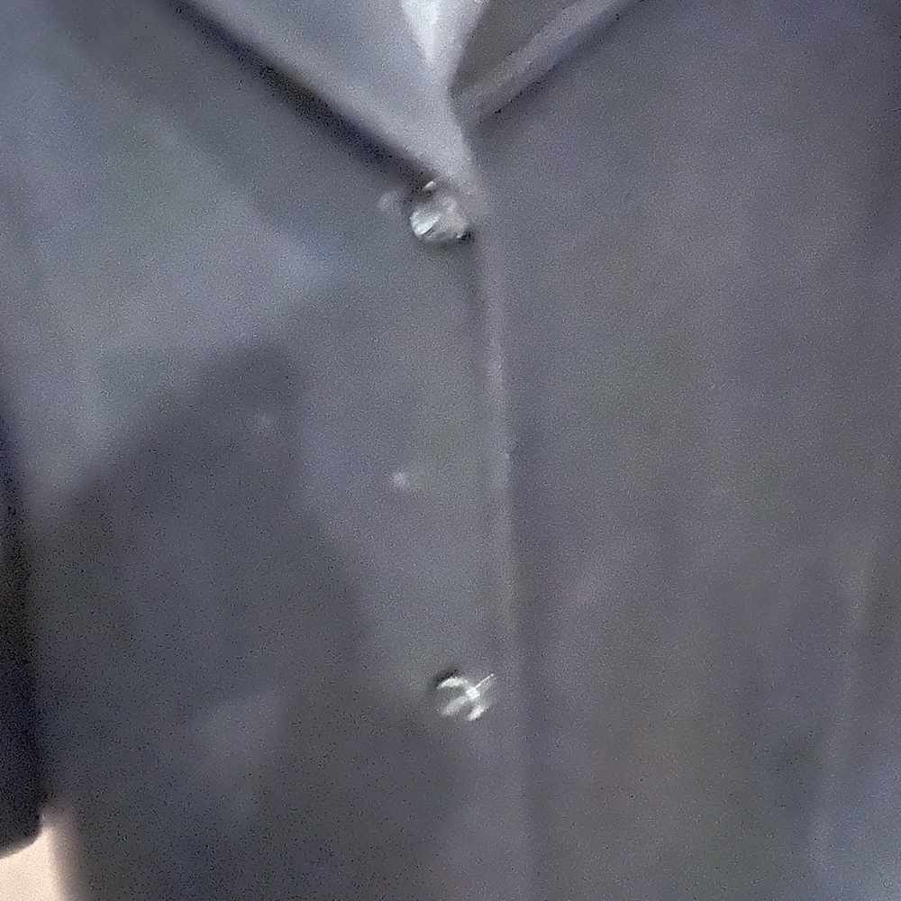 Preston & York Elegant Black Trench Coat - Picture 3 of 4